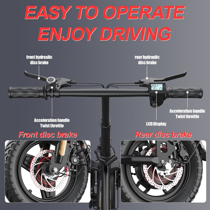 500W Adult Electric Bike