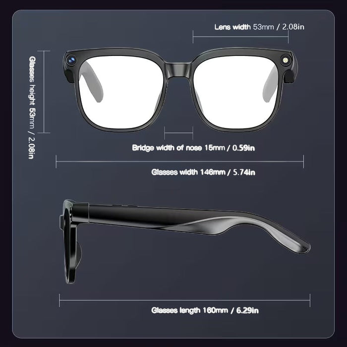 Smart Glasses(Camera | Translation Glasses)