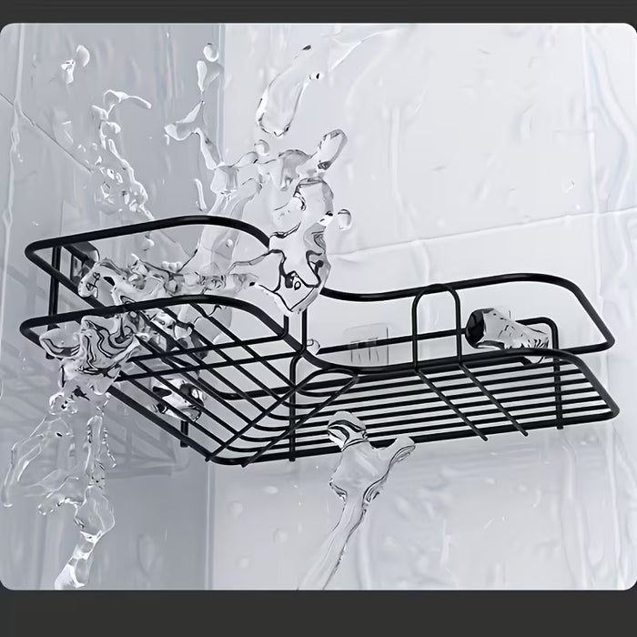 Rust-Proof Stainless Steel Corner Shower Shelf