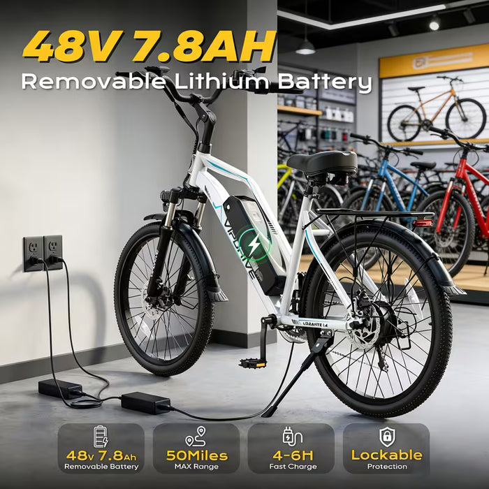24-inch Adult Electric Bicycle