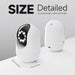 Blessing Sells AI Tracking Wireless Security Camera, 1296P FHD, white, with night vision and 2.4G/5G WiFi.