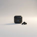 Blessing Sells black true wireless mini earbuds with charging case, featuring 9D HiFi stereo and HD calls.