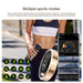 Blessing Sells CHABAIDAO Smart Ring in rose gold with diamonds, showing activity tracking on a phone screen.