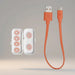 Blessing Sells JBL Tune Flex Ghost Edition white earbuds with charging cable and ear tips.