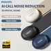 Blessing Sells Philips SportPro True Wireless Earbuds in black, white, and navy blue. Features AI call noise reduction and 70h long endurance.