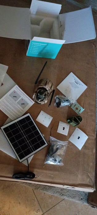 SEHMUA 4G LTE Solar Security Camera