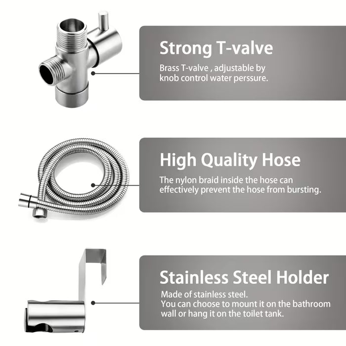 Portable Toilet Bidet Shower Set