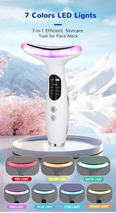 Rechargeable Vibrating Massager for Face and Neck