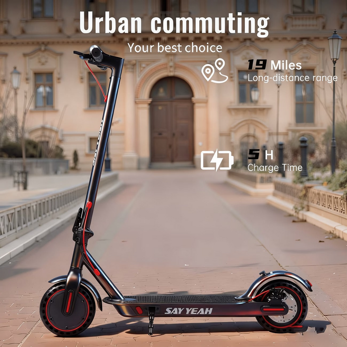 Adult Electric Scooter 350W Folding E-Scooter with Display
