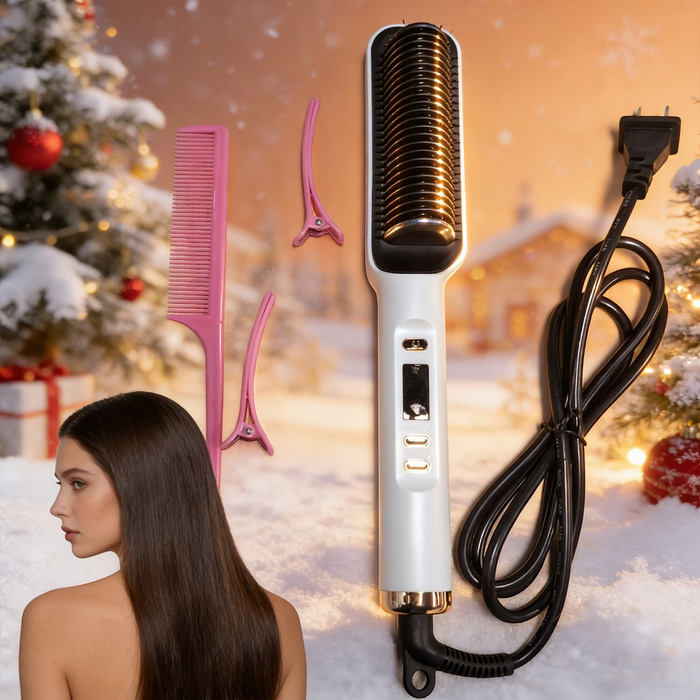 Professional Hair Straightener Brush