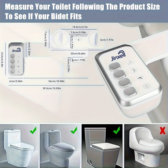 Bidet Attachment for Toilet