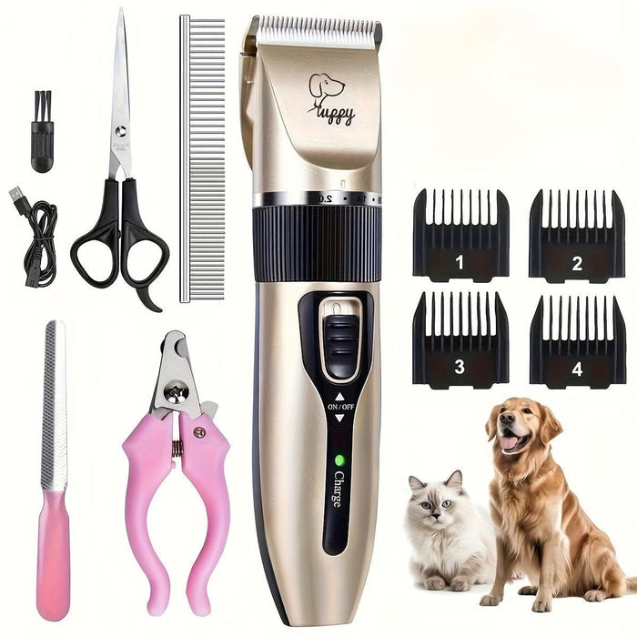 6-12in 1 Premium Pet Hair Trimmer Kit for Dogs & Cats