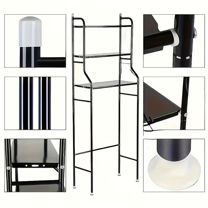 Over-The-Toilet Storage Rack - 3-Tier Storage